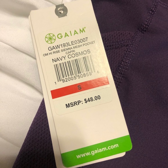 Purple Gaiam Leggings - Picture 5 of 6